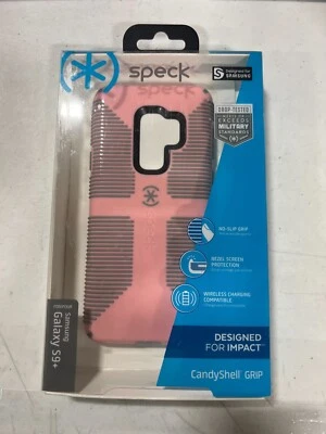 SPECK CandyShell Case for Samsung Galaxy S9+ - Pink/Grey - Image 1 of 4