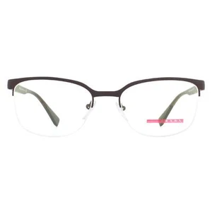 Prada Sportbrille Rahmen PS51IV VY21O1 Brauner Gummi Männer - Bild 1 von 4