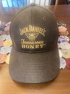 Cappellino a sfera Jack Daniel's Tennessee miele cotone regolabile nuovo - Foto 1 di 10