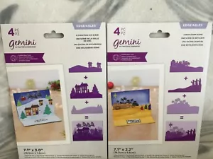 Gemini Crafter's Companion Christmas Create a Scene Edge'able Dies  New - Picture 1 of 16