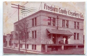 Freeborn County Creamery Co Albert Lea Minnesota 1910 Werbepostkarte - Bild 1 von 2