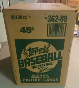 1989 Topps Baseball Case - Factory Sealed - Picture 1 of 6