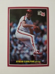 STEVE CARLTON 1984 DONRUSS ACTION ALL STARS #24 PHILADELPHIA PHILLIES - Picture 1 of 2