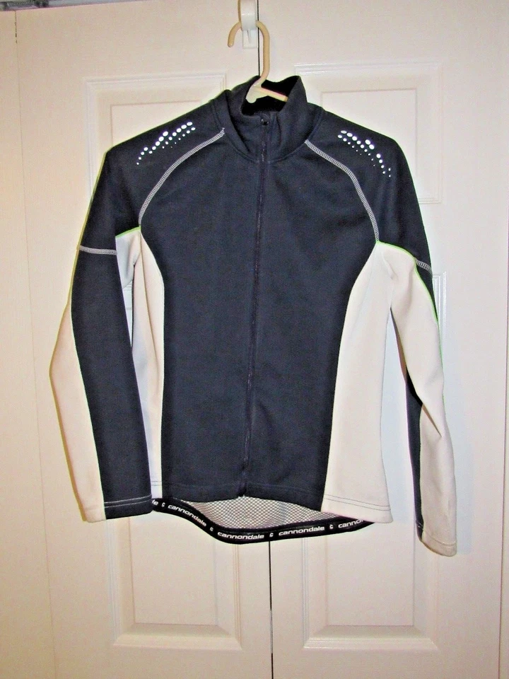 Cannondale Cycling Performance WOMANS Jacket BLUE WHITE Sz M - RN0101935 euc - Image 1 of 1