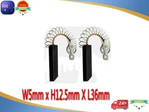Cepillos de carbono para motor AEG FHP CARGADOR DELANTERO con resorte lavadora OZ - Imagen 1 de 3