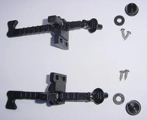 BOAT VENT WINDOW SIDE VENT ADJUSTER ARM HANDLE OPENER SIDE NEW adjusters pair ! - Bild 1 von 9