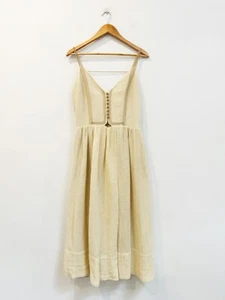 Vestido para mujer Designer Zeus + Dione talla 12 simplemente impresionante de lino medio - Imagen 1 de 6