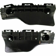 Fits 2012-17 Toyota Prius C Set Of 2 Left & Right Bumper Retainer Plastic Black