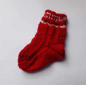 Babysöckchen Söckchen,Erstlingssöckchen Grösse 50/56 handgestrickt - Bild 1 von 1