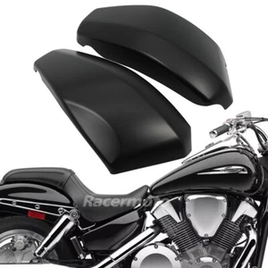 Matte Black ABS Side Battery Cover For Honda VTX1300 VTX 1300 C/R/S/T 2003-2009 - Imagen 1 de 10