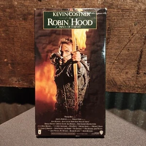 Kevin Costner ist Robin Hood Prinz der Diebe VHS-Kassette Morgan Freeman WB *geöffnet - Bild 1 von 9