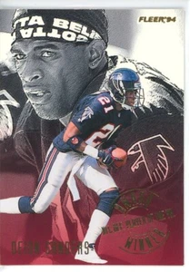 Jugador Defensivo de la Semana 1994 Ganadores del Premio Fleer #3 Deion Sanders Falcons - Imagen 1 de 2