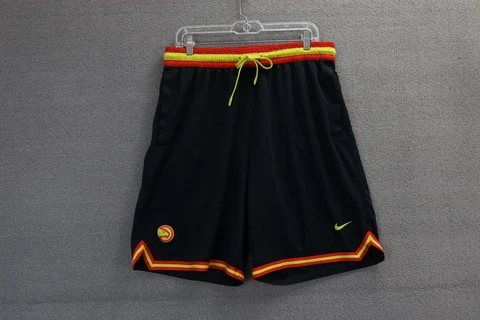 Atlanta Hawks Nike Dri Fit Basketball Shorts XL Black Cover