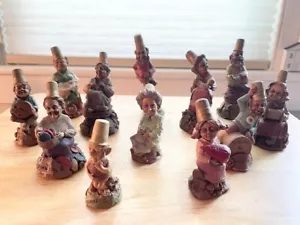 Tom Clark "Thimble People" set of 12 Gnomes, 10 of 12 Signed by Artist - Picture 1 of 8