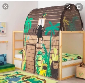 Betthimmel Dschungel für IKEA Kinderbett KURA 90/200 - Bild 1 von 1