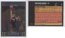 2007-08 Topps Chrome Dwyane Wade #3 HOF