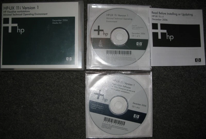 HP-UX 11.00 CD Build Unencrypted ISU SE 9000/700/800 ISO files #1-5 - Image 1 of 1