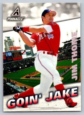 1998 Pinnacle #196 Jim Thome Cleveland Indians - Image 1 of 2