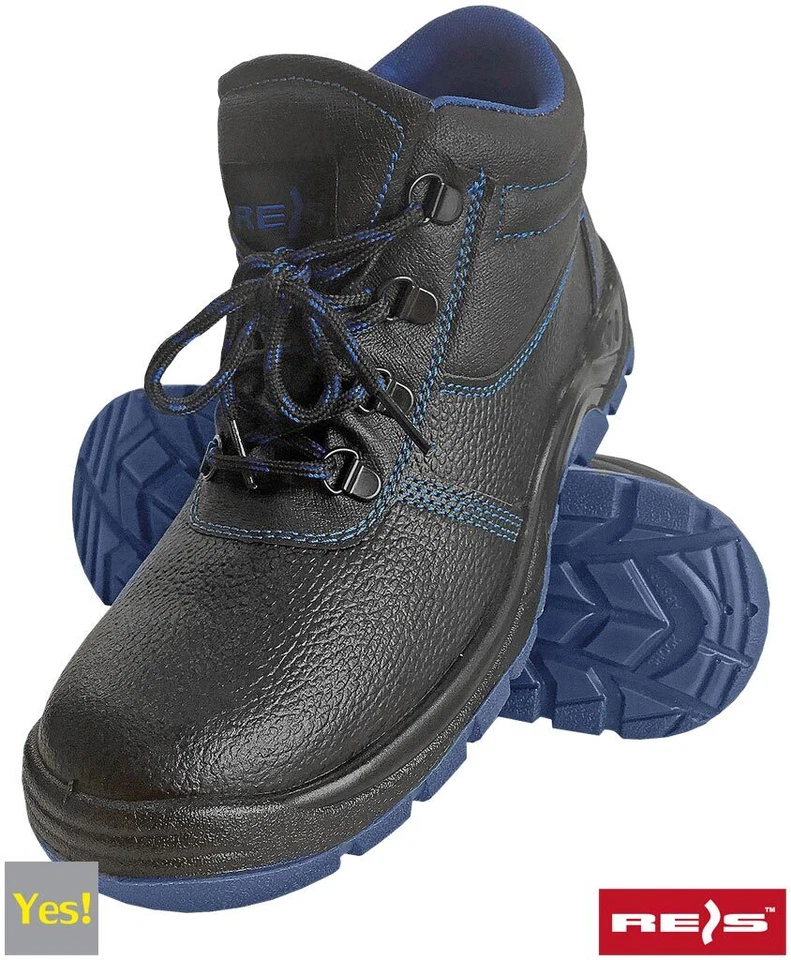 REIS Arbeitsschuhe Sicherheitsschuhe Schutzschuhe S3 Stahlkappe Leder Gr.39-47