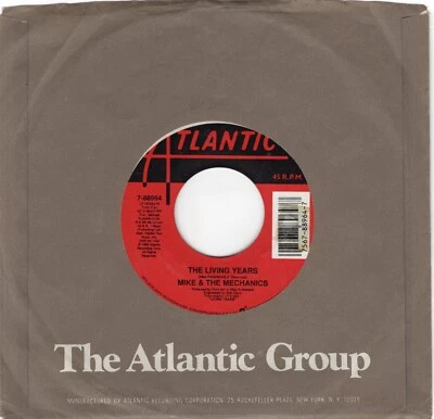 Mike + The Mechanics – The Living Years 1988 Atlantic Rock VG+ - Imagem 1 de 2