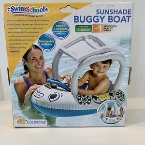 SwimSchool Sombrilla Buggy Bebé Barco con Sombra 6-18 Meses Nivel 1 - Imagen 1 de 4