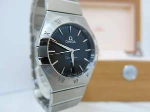 "Near Mint" OMEGA Men's Black Quartz Watch Constellation 131.10.36.60.01.001 - Picture 1 of 24