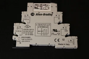 BOX OF 10 Allen Bradley 700-HLT1U1 Base Series A New Open box w/700-TBR60 Relay - Picture 1 of 3