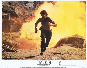 RAMBO FIRST BLOOD PART II Original Lobby Card 8 Sylvester Stallone - Bild 1 von 1