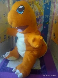 🦄Nickelodeon / Pokemon / "Charmander" Orange Color  Pillow 28" Large Plush! - Picture 1 of 15