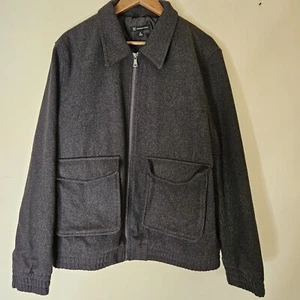 I.N.C. International Concepts Wool Blend Jacket Charcoal Gray Men's XL - Picture 1 of 8