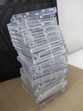 screwdown Card Case holders Lot Of 20 hard plastic pre-owned clear collection