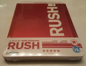 Rush Embossed STEELBOOK (Blu-ray, UK) Region B LOCKED - Picture 1 of 8