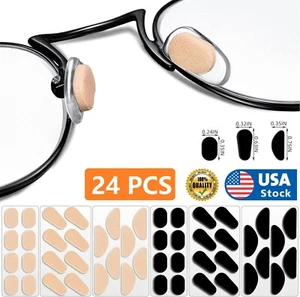 24PCS Bastone in Schiuma Antiscivolo su Naselli per Occhiali da Sole Occhiali 3 Tipo - Foto 1 di 15