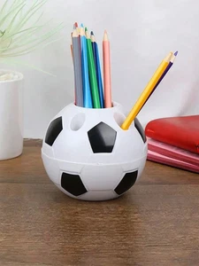 1pc, Soccer Shape Tool Supplies Pen Pencil Holder Football Shape Toothbrush Hol - Picture 1 of 10