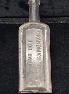 Rare 1890s Grandma’s Secret For Babies Presto Pharmacal Co. Reading PA Bottle - Picture 1 of 10