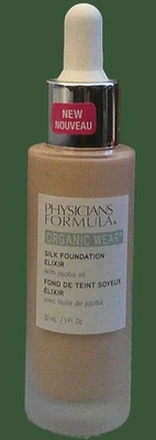 PHYSICIANS FORMULA  SILK FOUNDATION ELIXIR # PF11063 LIGHT TO MEDIUM 04 NEW - Image 1 of 2