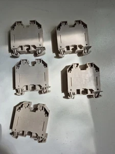 5 MORSETTIERA WEIDMULLER 600V AWG 12 A 2 WDU 35MM - Foto 1 di 8