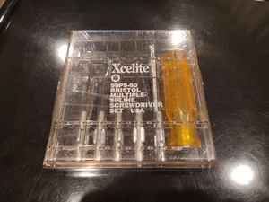 Vintage Xcelite 99PS-60 11 Piece Multiple Spline socket driver set USA - Picture 1 of 3