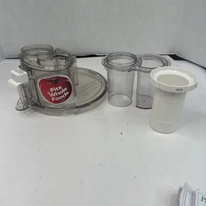 Hamilton Beach Big Mouth Food Processor Chute, Large/Small Pusher  Part 70580 - Picture 1 of 6