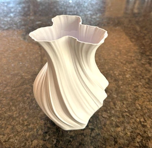 Jarrón Espiral Blanco - Impreso en 3D Moderno Decoración del Hogar - Imagen 1 de 2