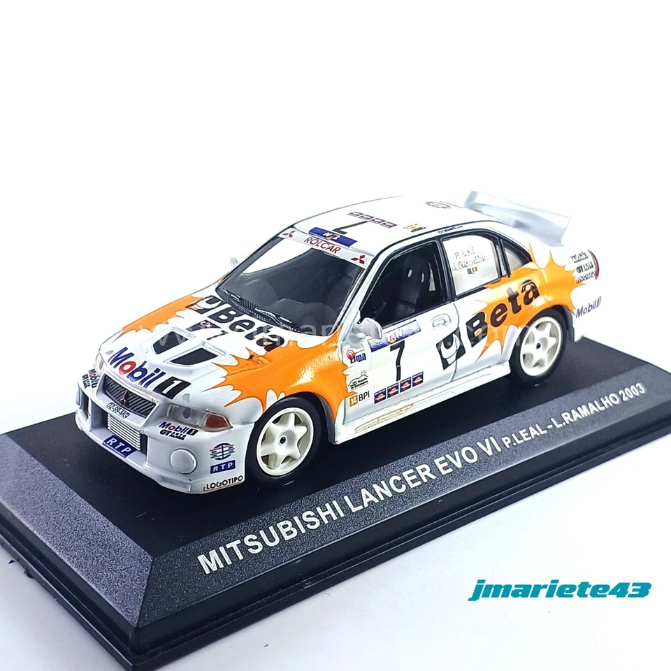 Mitsubishi Lancer Evo VI #7 P. Leal - L. Ramalho 2003 143 - Immagine 1 di 4