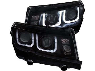 For 2014-2015 Chevrolet Camaro Headlight Set Anzo 54848ZDGM Headlight Assembly - Image 1 of 2