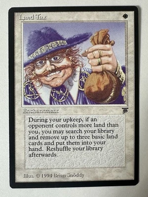 LAND TAX Legends MTG Magic the Gathering Read Description  - Image 1 of 4