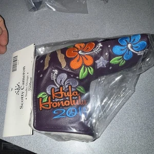 Scotty Cameron Headcover 2011 HONOLULU Leder HULA GIRL Putter Cover Neu in Tasche - Bild 1 von 5