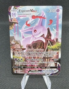 Carta Pokémon Espeon VMAX 270/264 Alternativa Full Art Fusion Strike - Foto 1 di 3