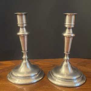 Portacandele Vintage Superior Silver Co Quadruplo Piatto Argento Altezza 7” Lucido - Foto 1 di 8