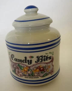 Vintage Lenox Bakers Dozen Candy Bits Fine Porcelain 1995 Canister Mint - Picture 1 of 5