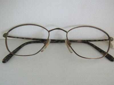 NOS Vintage Ray Ban B&L W2656 NTAS Gatsby Tea Cup Metal Marble Bronze Eye Frame - Image 1 of 4