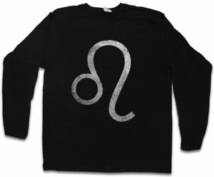 STERNZEICHEN LEO LANGARM T-SHIRT Sternzeichen Astrologie Horoskop - Bild 1 von 1