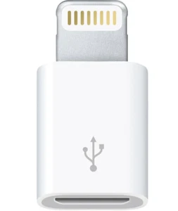  MD820ZM/A ADAPTER/ADATTATORE : LIGHTNING - MICRO USB Genuine Apple - Zdjęcie 1 z 5